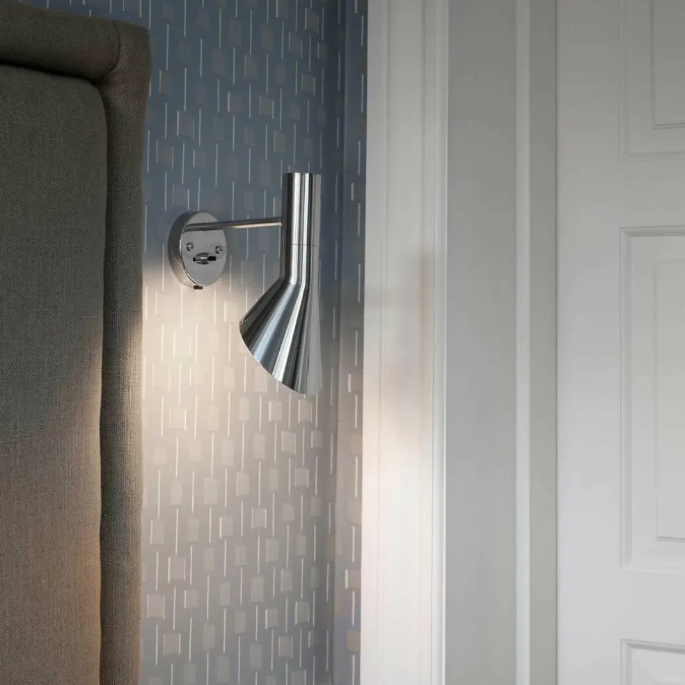 AJ Wandleuchte Edelstahl