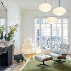 Akari A Pendelleuchte oval