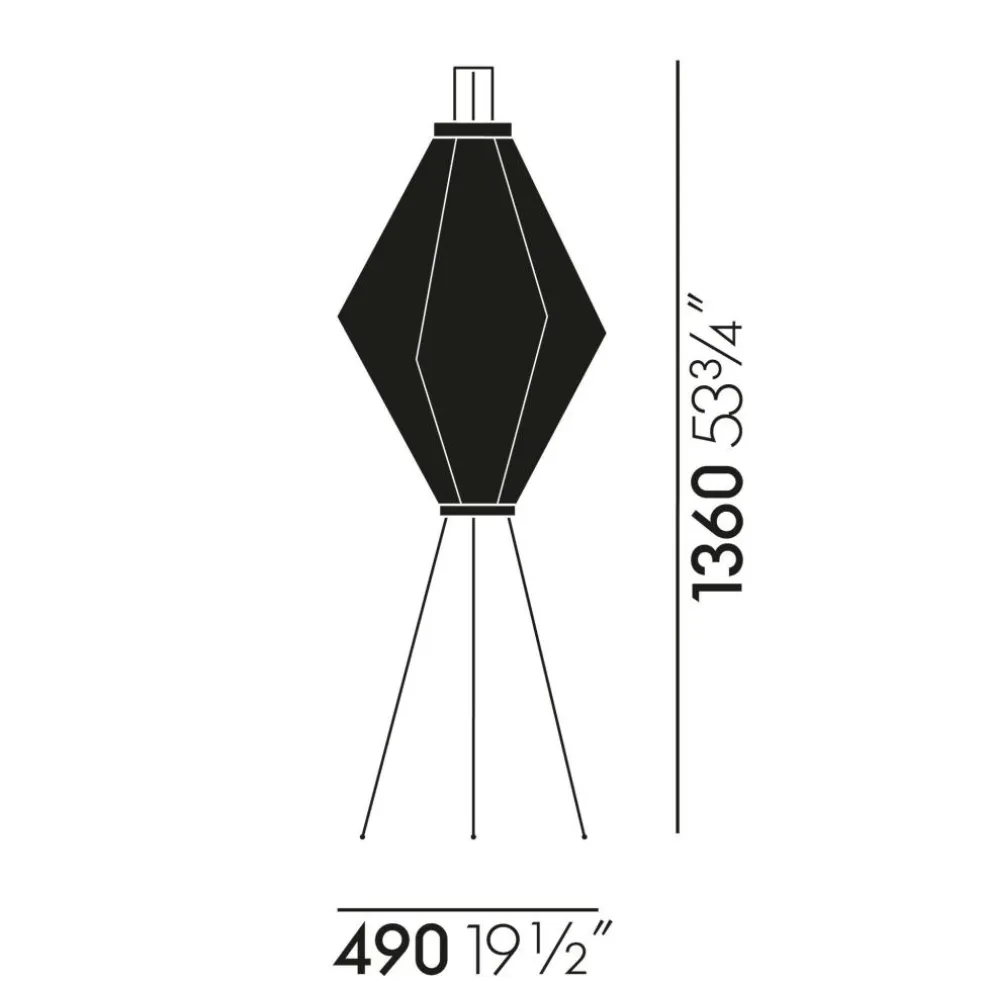 Akari 13A Stehleuchte