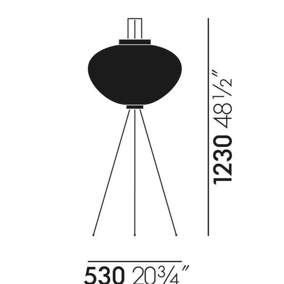 Akari 10A Stehleuchte