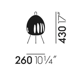 Akari 1AY Tischleuchte