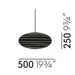 Akari EN Pendelleuchte oval