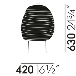 Akari 20N Tischleuchte