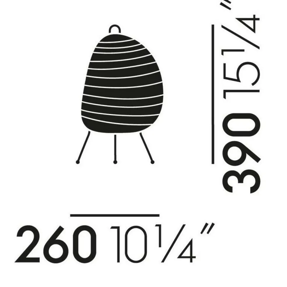 Akari 1N Tischleuchte