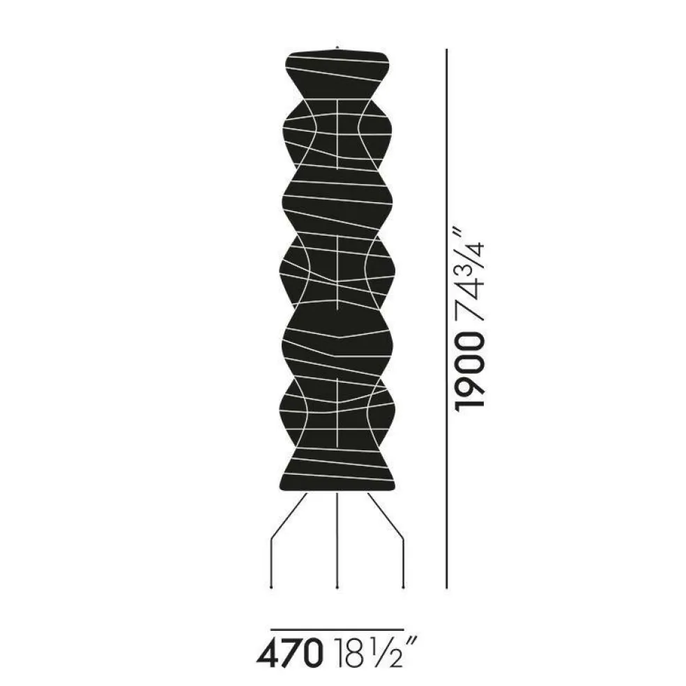 Akari UF4-33N Stehleuchte