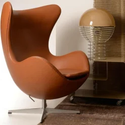 Aktion Egg Chair/Das Ei™ Sessel + Hocker Leder