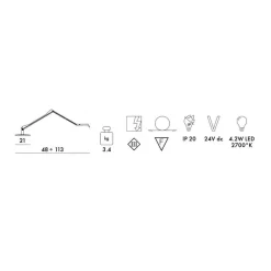 Aledin Tec LED Schreibtischleuchte matt