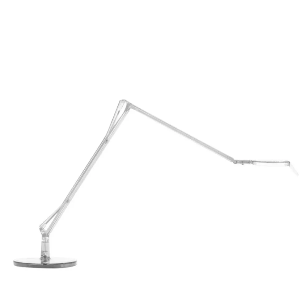 Aledin Tec LED Schreibtischleuchte transparent