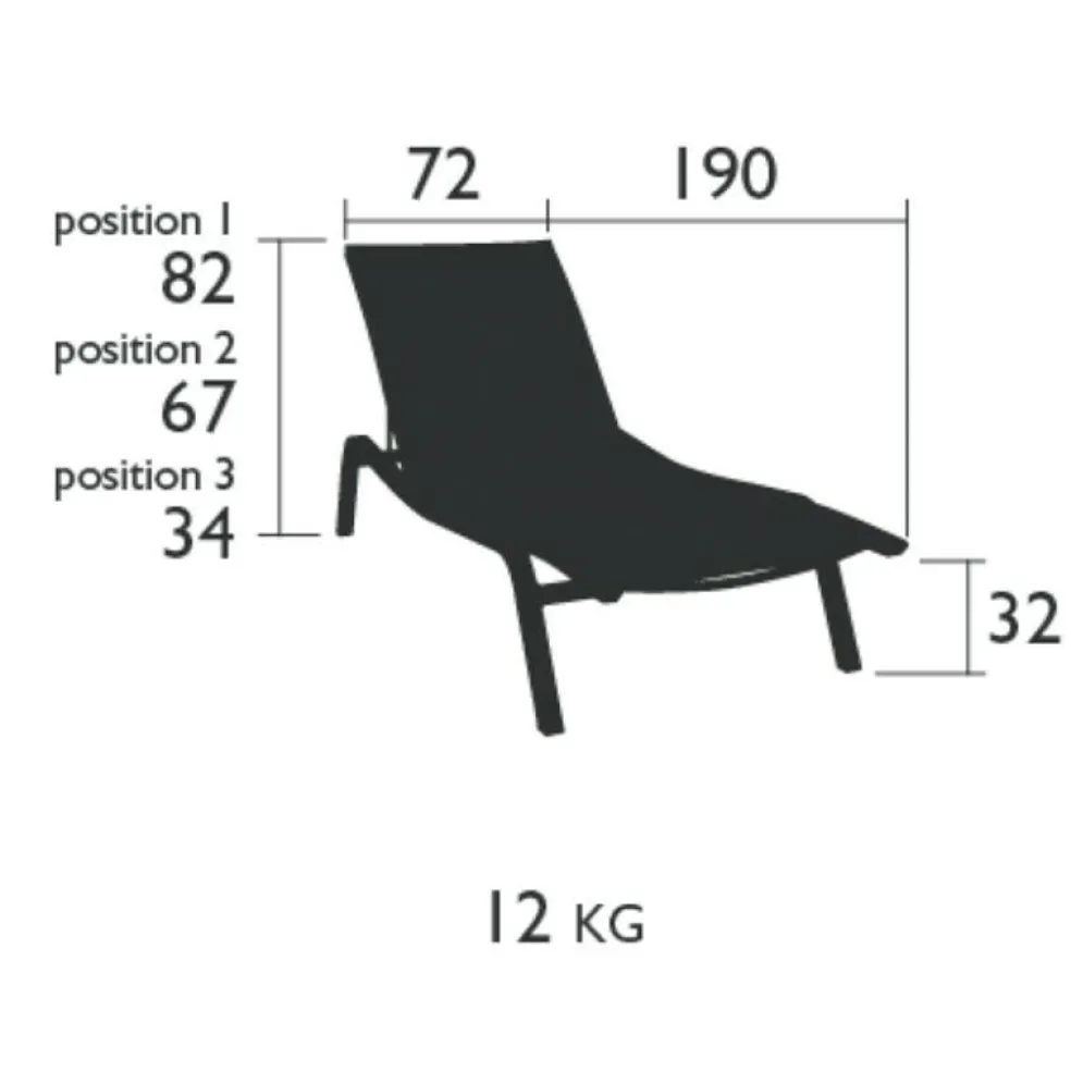 Alizé XS Sonnenliege