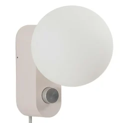 Alumina Tisch-/Wandleuchte + Sphere IV LED E27 Dim To Warm