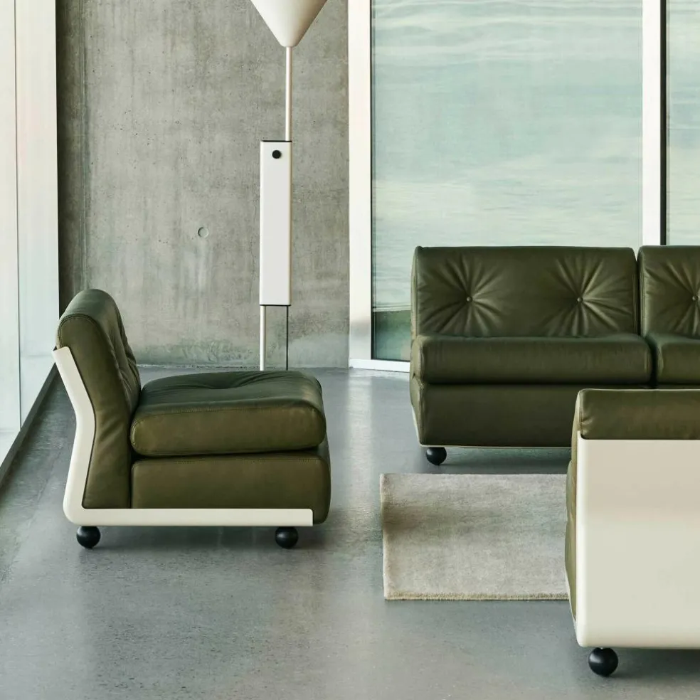 Amanta 1 Sitzer Sofa Leder