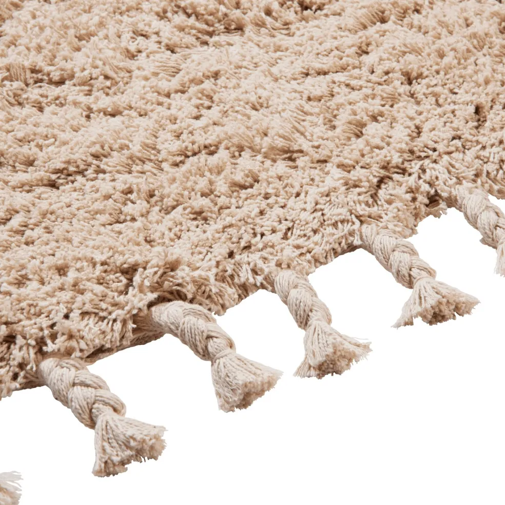 Amass Hochflor Teppich 140x140cm