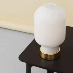 Amp Tischleuchte Messing