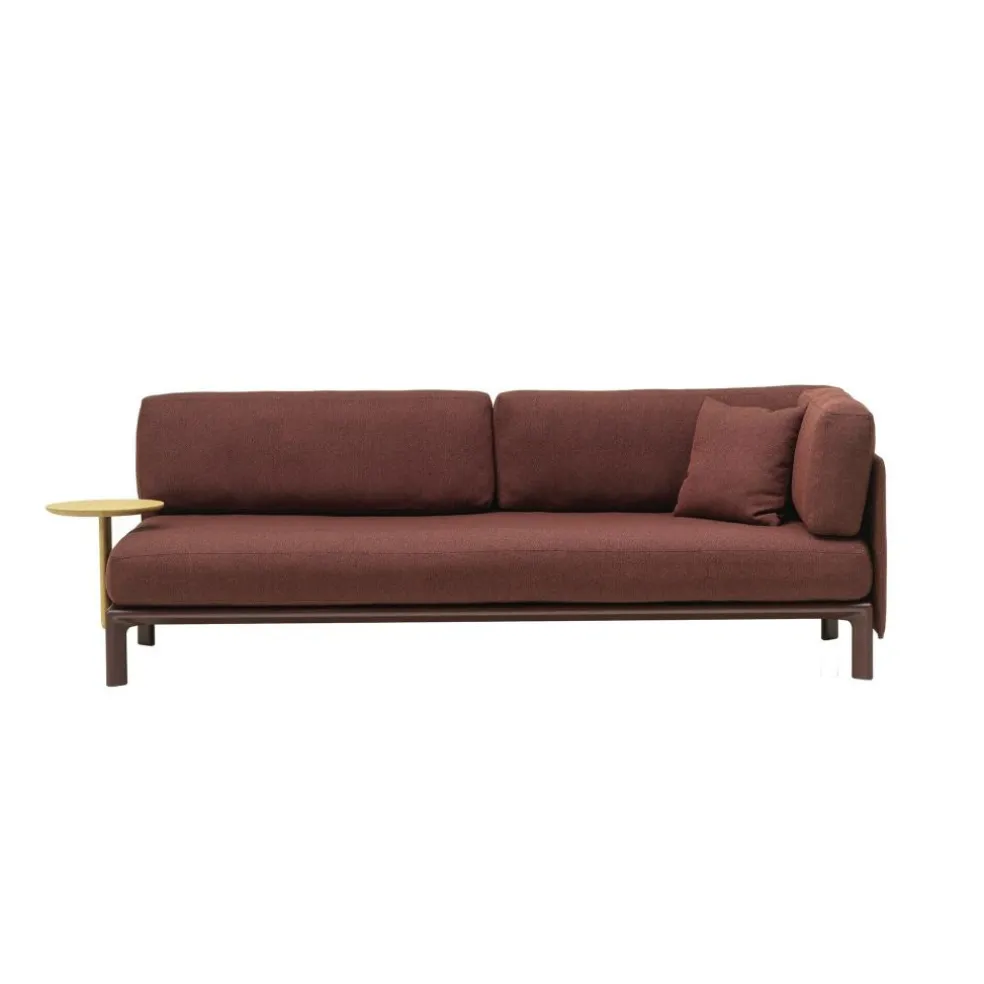 Anagram flexibles Modul-Sofa mit Anstecktisch 226,5x95cm