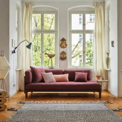 Anagram flexibles Modul-Sofa mit Anstecktisch 226,5x95cm