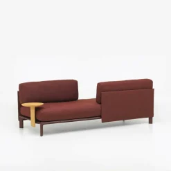 Anagram flexibles Modul-Sofa mit Anstecktisch 226,5x95cm