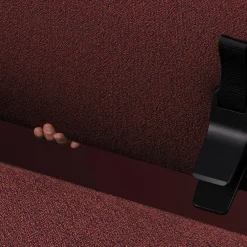 Anagram flexibles Modul-Sofa mit Anstecktisch 226,5x95cm