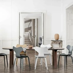 Analog™ Esstisch + 6 Drop™ Stühle Set