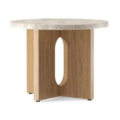 Androgyne Beistelltisch Marmor Ø50cm