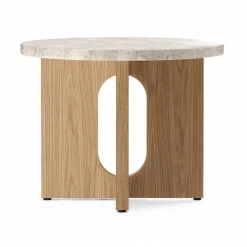 Androgyne Beistelltisch Marmor Ø50cm