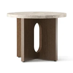 Androgyne Beistelltisch Marmor Ø50cm