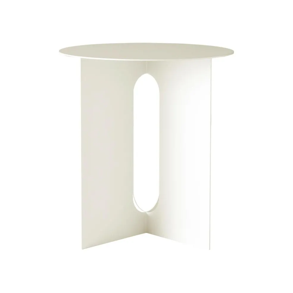 Androgyne Beistelltisch Stahl Ø 40cm