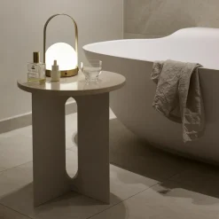 Androgyne Beistelltisch Stahl Ø 40cm