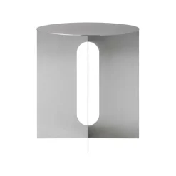 Androgyne Beistelltisch Stahl Ø 40cm