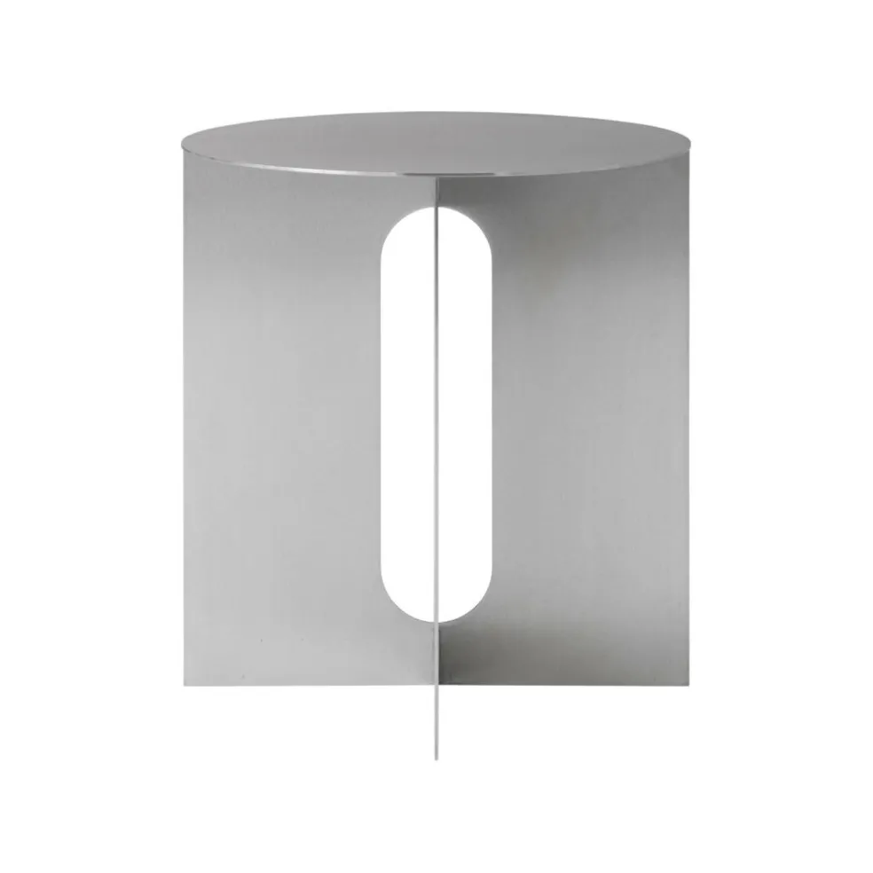 Androgyne Beistelltisch Stahl Ø 40cm