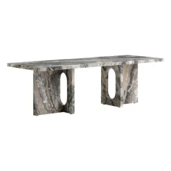 Androgyne Couchtisch Gestell Marmor 120x45cm