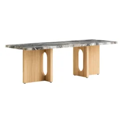 Androgyne Couchtisch Gestell Holz 120x45cm