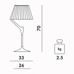 Angelo Stone LED Tischleuchte
