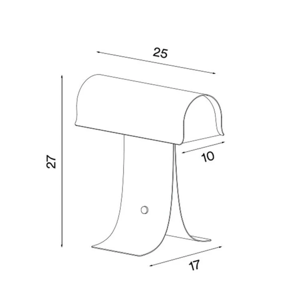 Archive LED Tischleuchte 25cm
