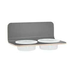 Arco Hundenapfhalter mit Porzellannäpfen SM