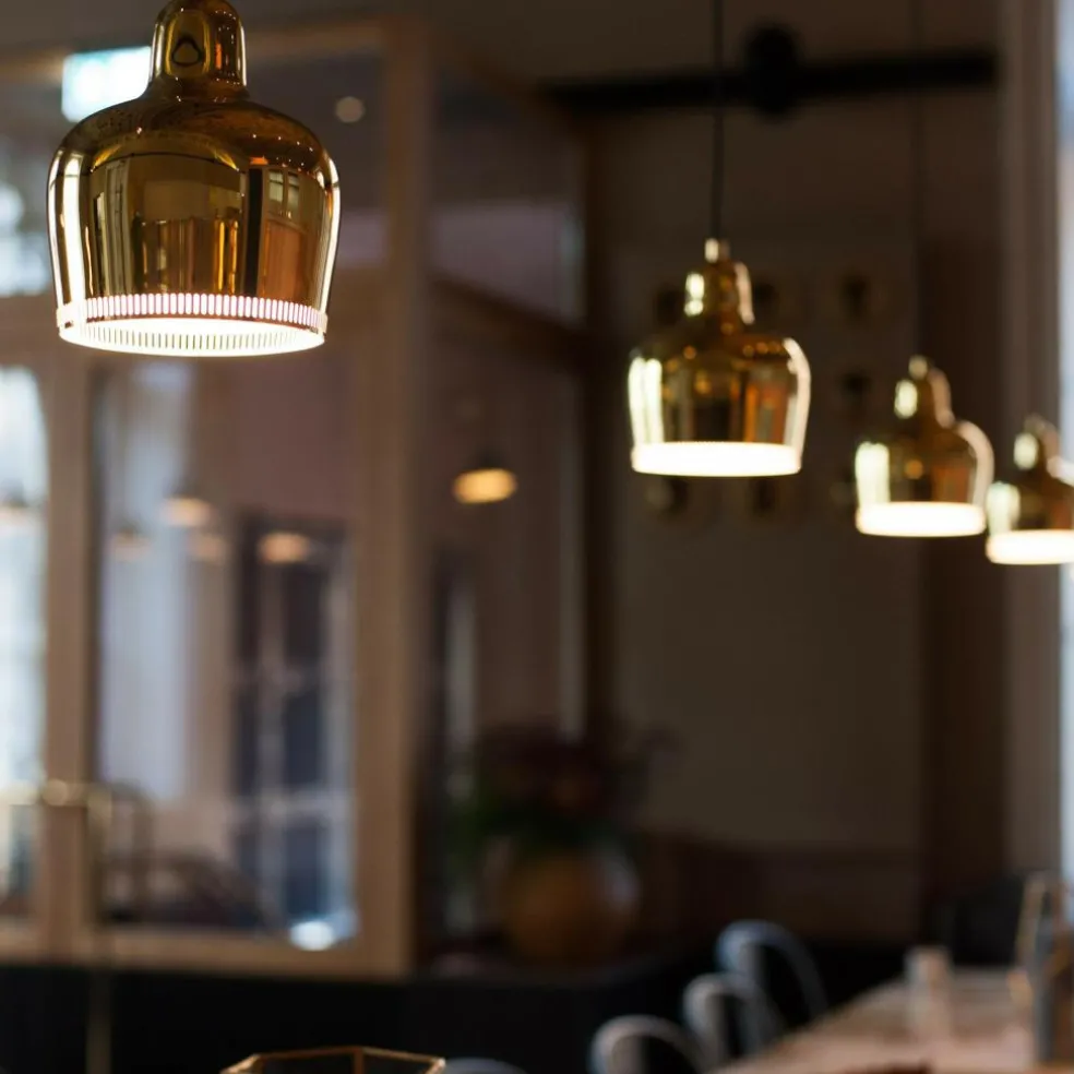 A330S Golden Bell Pendelleuchte Messing