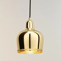 A330S Golden Bell Pendelleuchte Messing