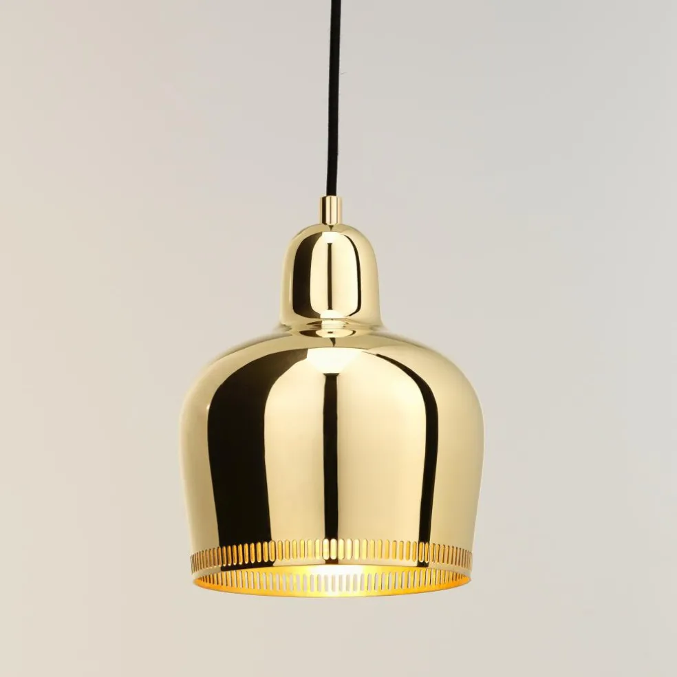 A330S Golden Bell Pendelleuchte Messing