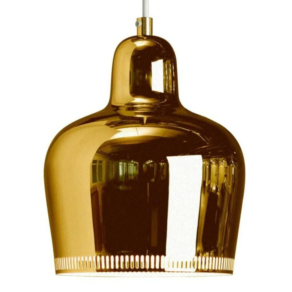 A330S Golden Bell Pendelleuchte Messing