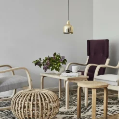 A330S Golden Bell Pendelleuchte Messing