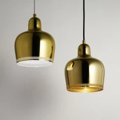 A330S Golden Bell Pendelleuchte Messing