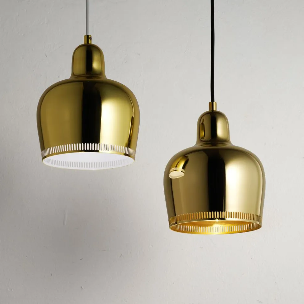 A330S Golden Bell Pendelleuchte Messing