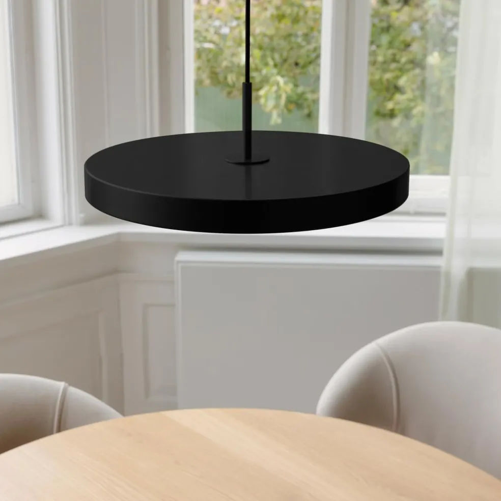 Asteria LED Pendelleuchte Schwarz