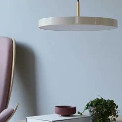 Asteria Mini LED Pendelleuchte Messing