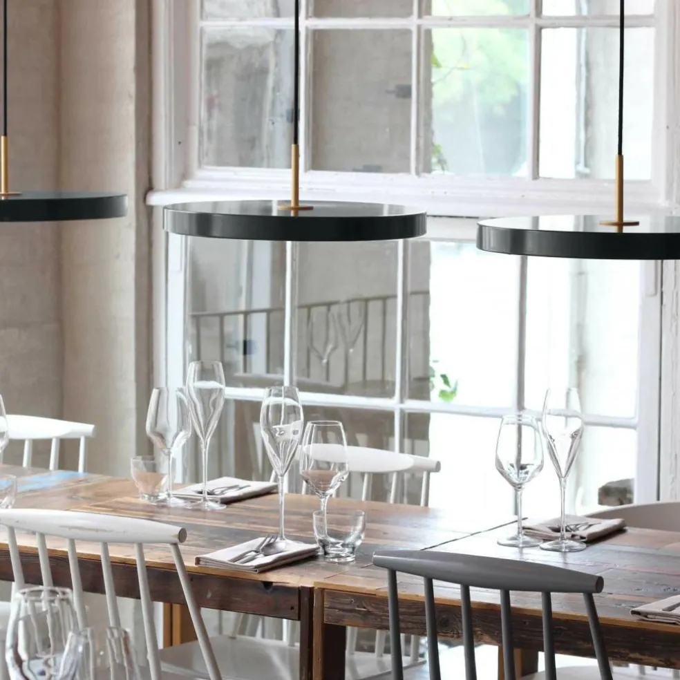 Asteria Mini LED Pendelleuchte Messing