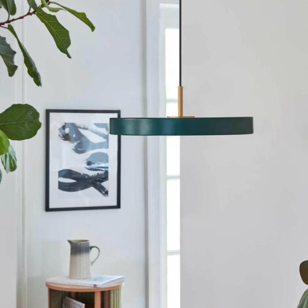 Asteria Mini LED Pendelleuchte Messing