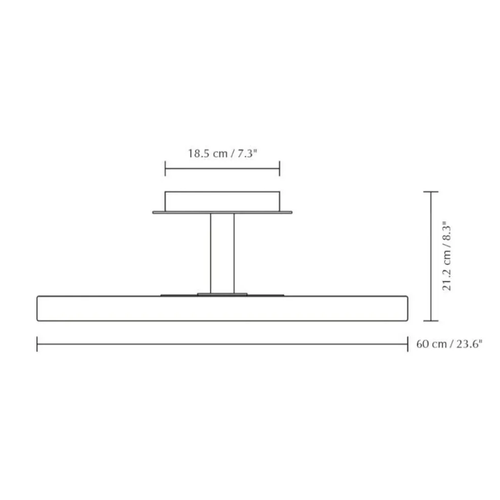 Asteria Up LED Deckenleuchte L