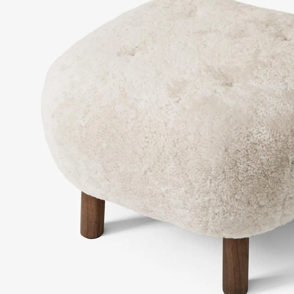 ATD1 Ottoman Gestell Walnuss
