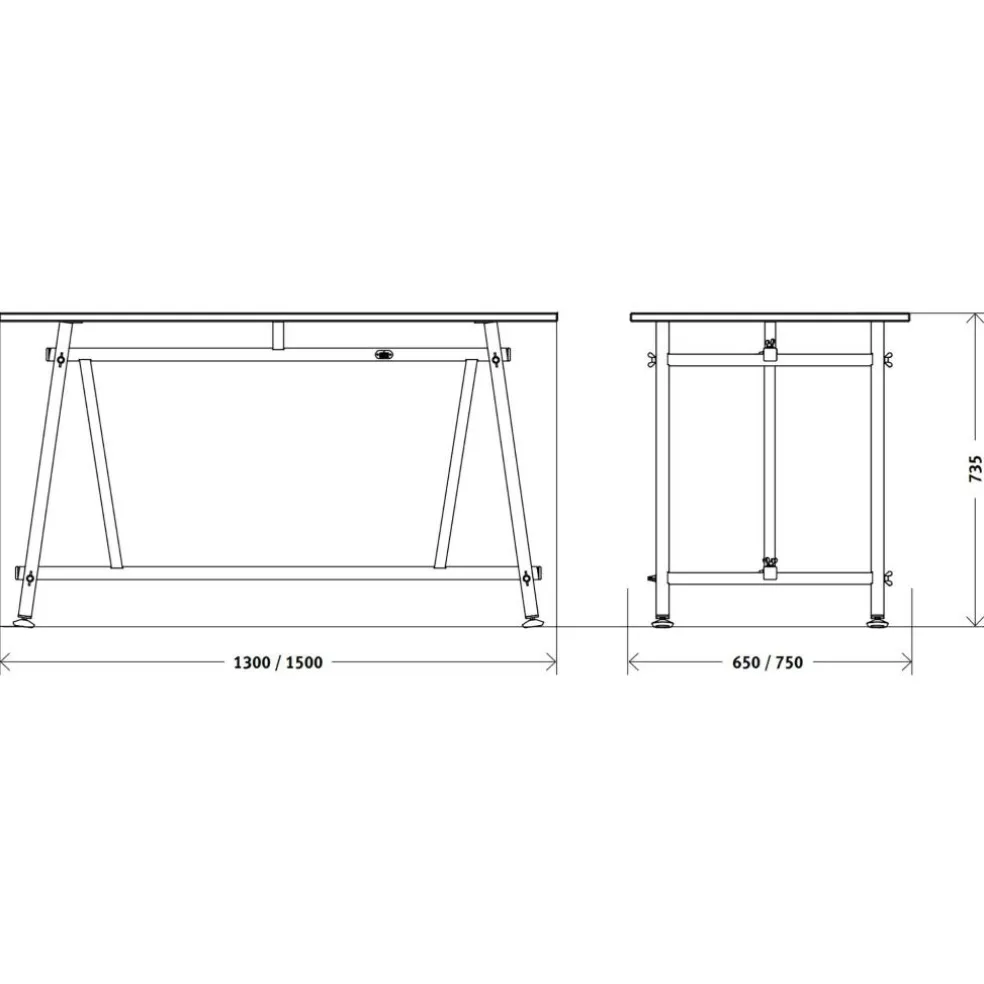 Atelier Modell 4030 Tisch
