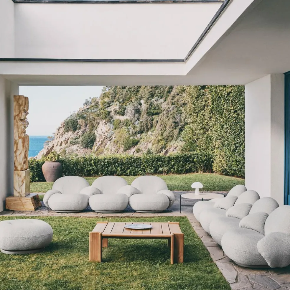 Atmosfera Gartenbeistelltisch 113x100cm