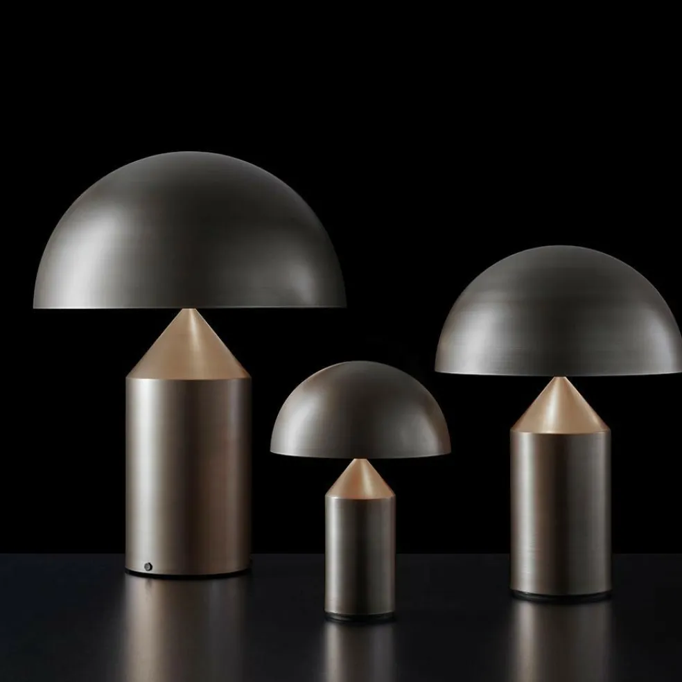 Atollo Tischleuchte bronze